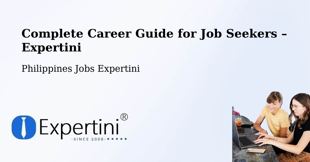 Career Guide for Job Seekers – Banog Sur - Banog Sur, Philippines Jobs Expertini