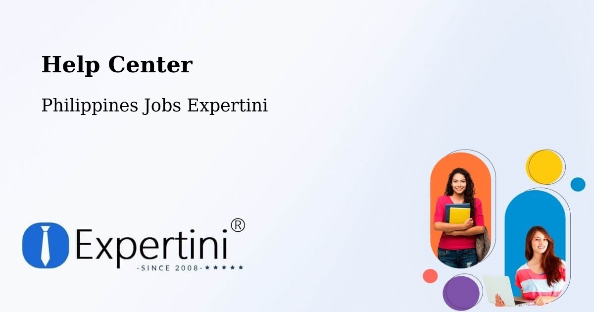 Help Center – Banog Sur - Philippines Jobs Expertini
