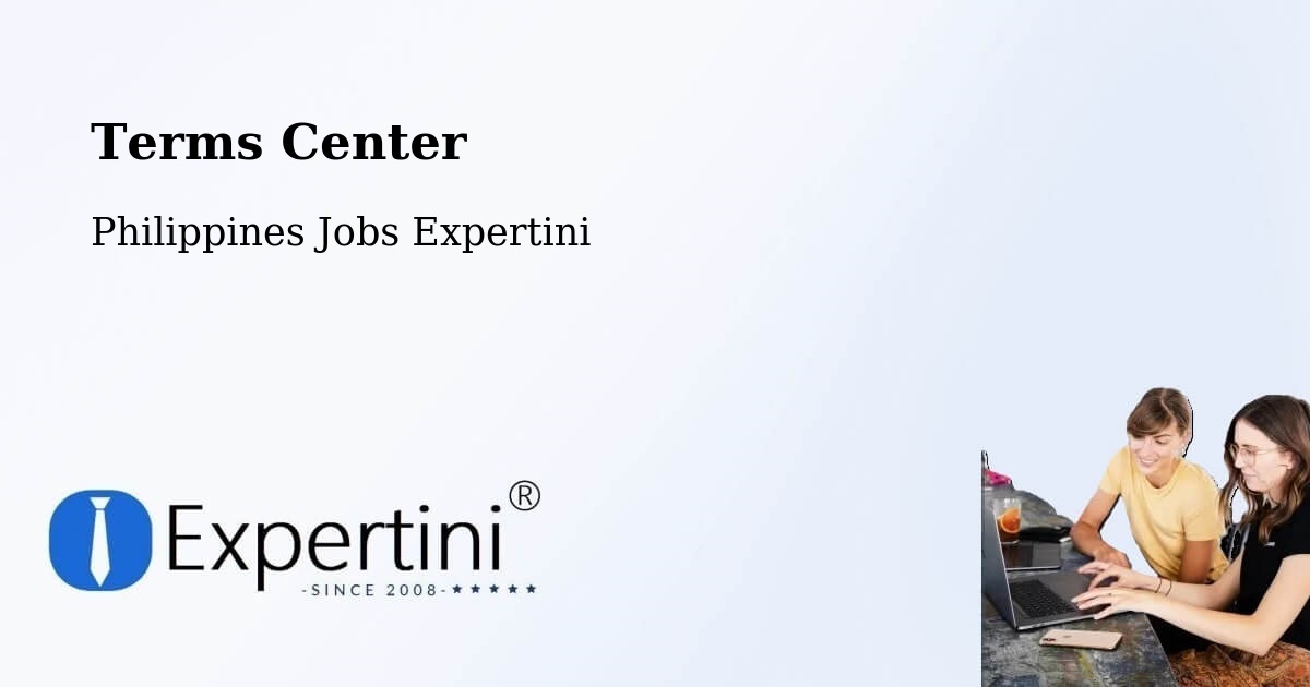 Terms of Service – Banog Sur - Philippines Jobs Expertini